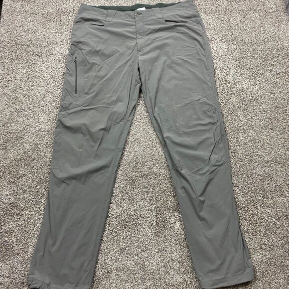 Outdoor Research pants Mens 40X34 rip stock nylon gray outdoor Ankle‎ drawstring - Picture 1 of 14